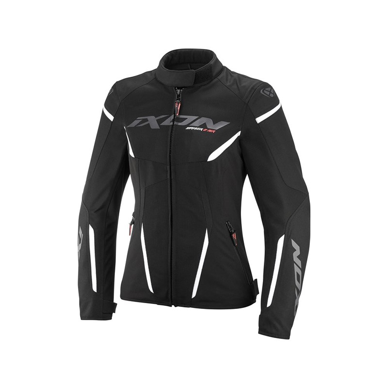 Giacca Donna Ixon Striker 2 Air WP nero bianco