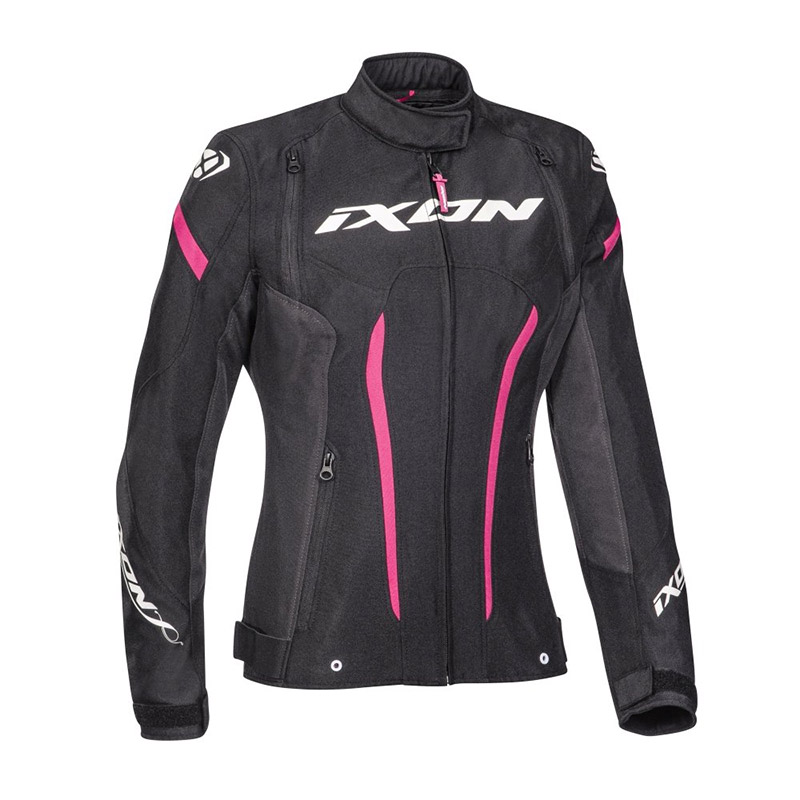 Ixon Striker Lady Jacket Black Pink 100102054-1110 Jackets | MotoStorm