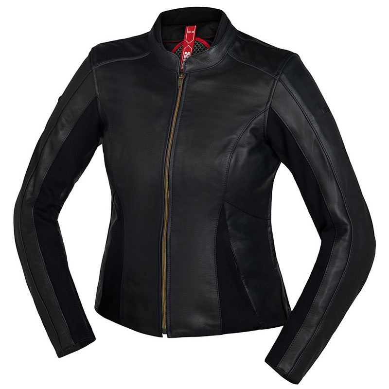 Giacca Pelle Donna IXS Tour LD Aberdeen nero