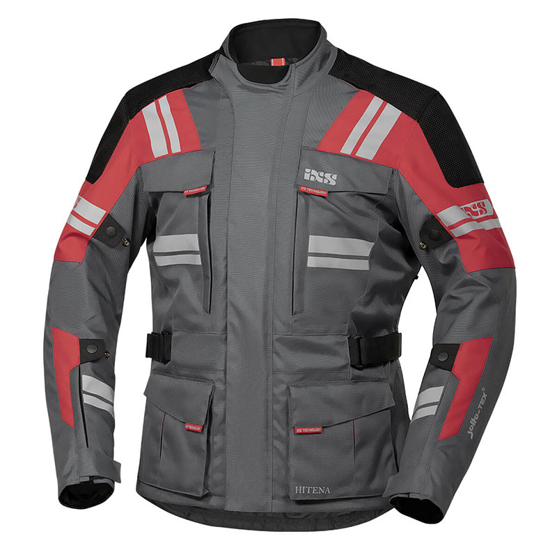 Giacca IXS Tour Blade-ST 2.0 grigio rosso nero