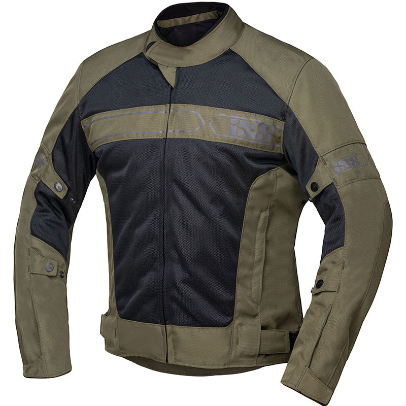 IXS クラシック エボ エアジャケット オリーブブラック