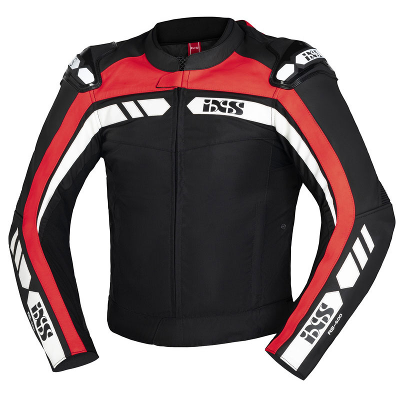 Ixs Sport Lt Rs-500 1.0 Jacket Black Red White X51053-321 Jackets ...