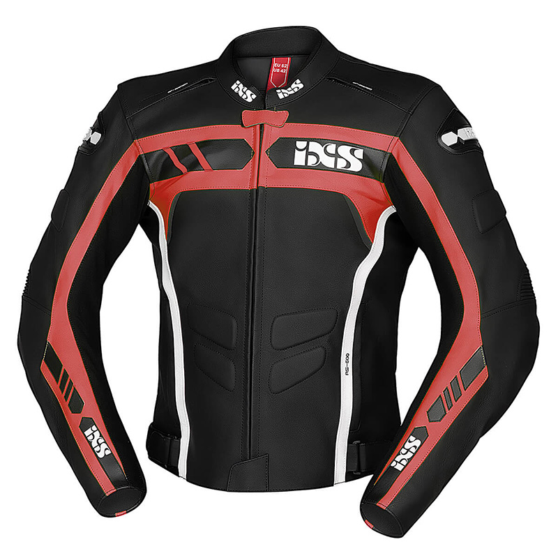 Giacca IXS Sport LD RS-600 1.0 nero rosso bianco