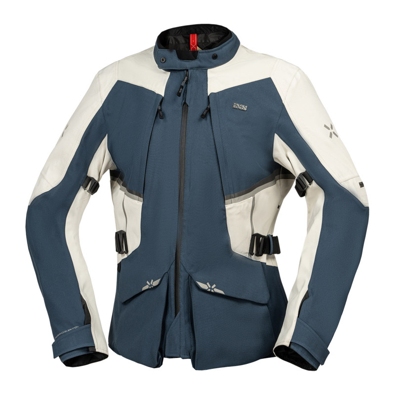 Chaqueta Ixs Tourster-STX 1.0 azul gris