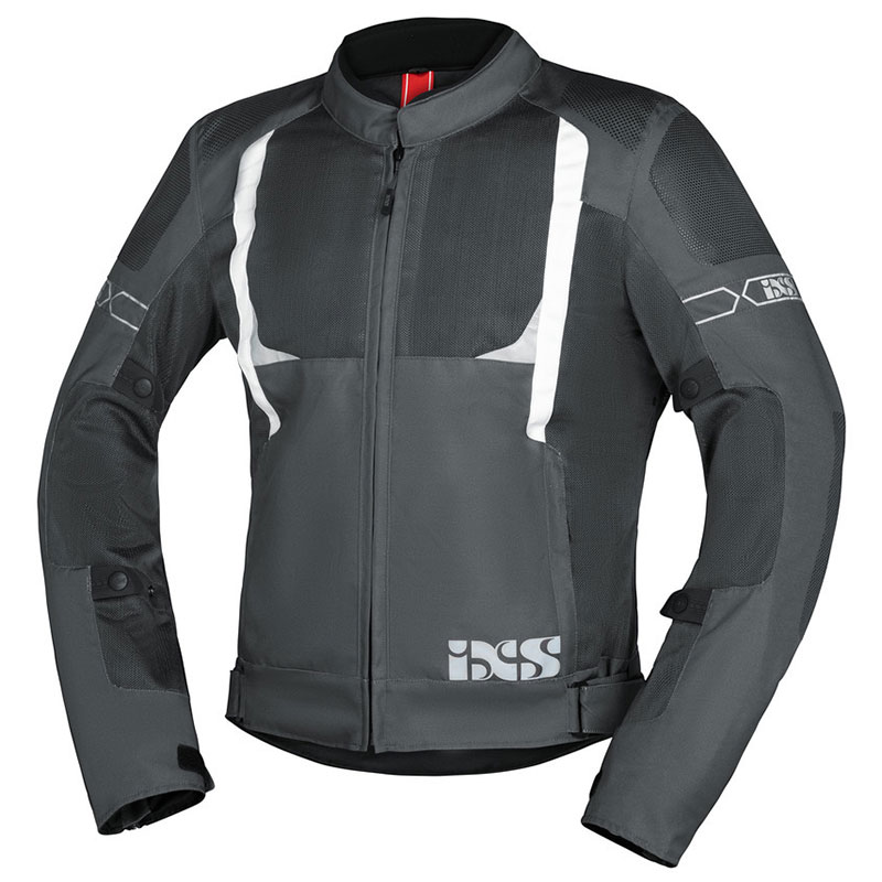 Giacca IXS Sport Trigonis Air grigio chiaro bianco