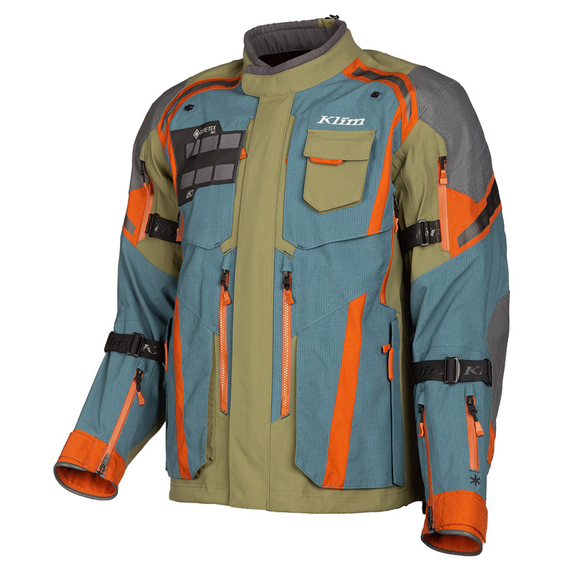 Giacca Klim Badlands Pro A3 Petrol Potter s Clay