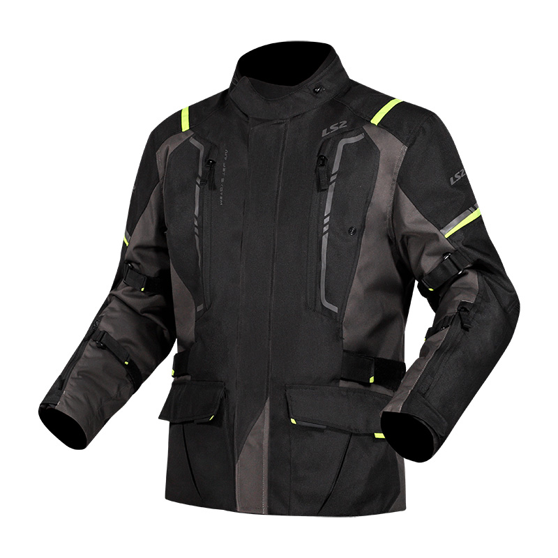 Giacca LS2 Narvik nero giallo