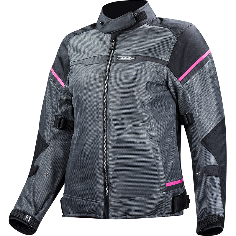 Giacca Donna LS2 Riva nero grigio scuro rosa