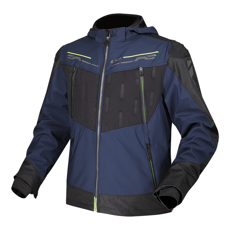 Giacca LS2 Zirconium blu giallo