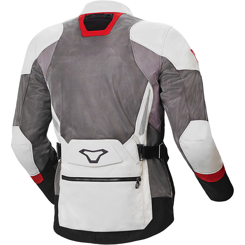 Macna Aerocon Night Eye Jacket Grey Red MA-1653612883 Jackets | MotoStorm