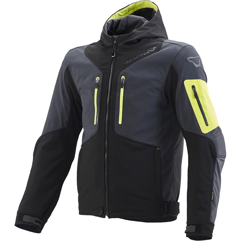 Macna Aytee Night Eye Jacket Black Yellow MA-1653402187 Jackets | MotoStorm