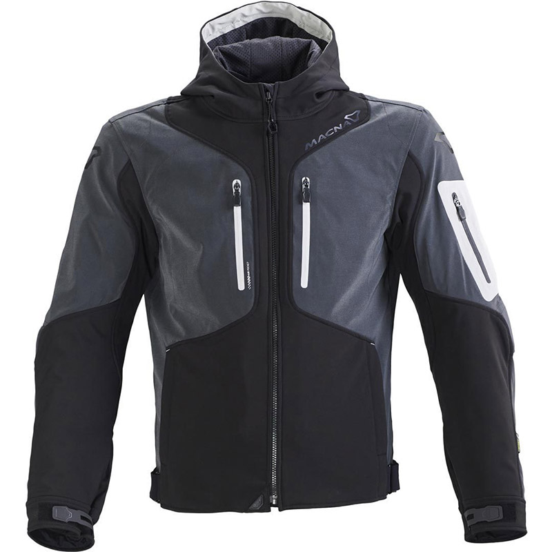 Macna Aytee Night Eye Jacket Black Grey MA-1653402180 Jackets | MotoStorm