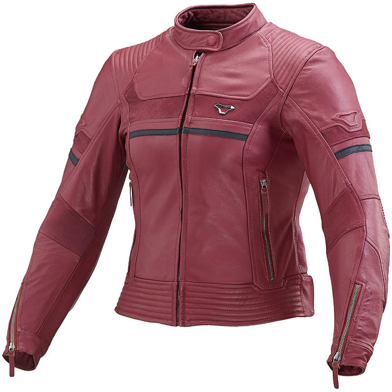 Giacca Pelle Donna Macna Daisy rosso