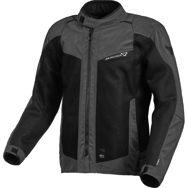 Macna Empire Night Eye Jacket Black Grey MA-1653660110 Jackets | MotoStorm