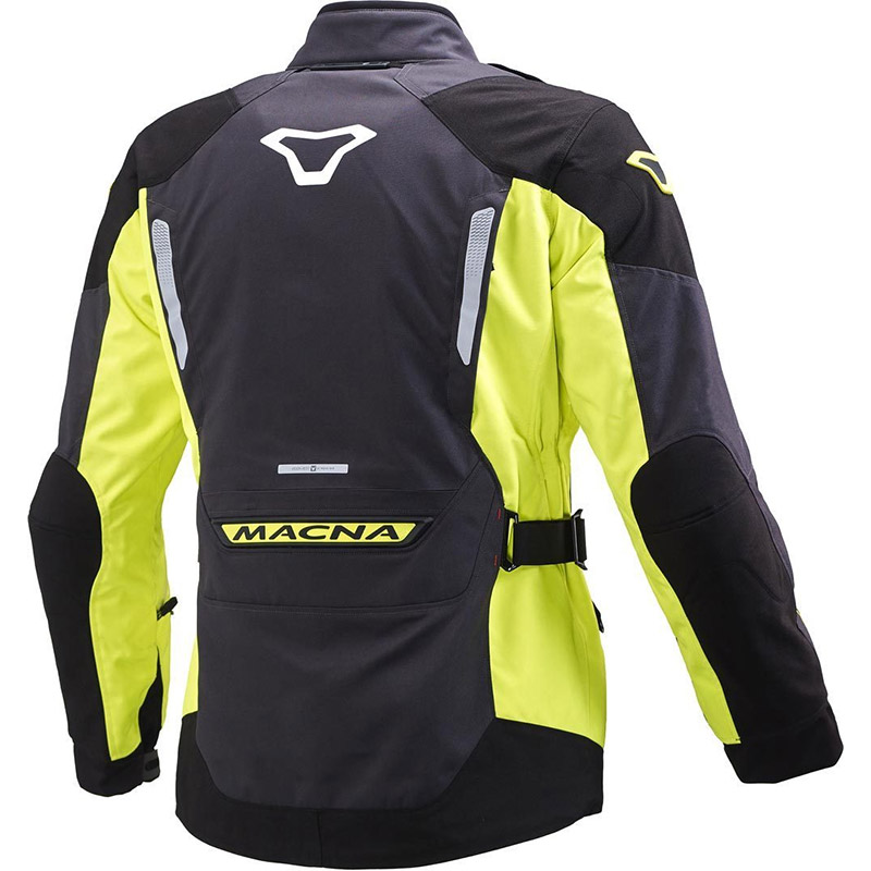 Macna Equator Jacket Black Yellow MA-1653236870 Jackets | MotoStorm