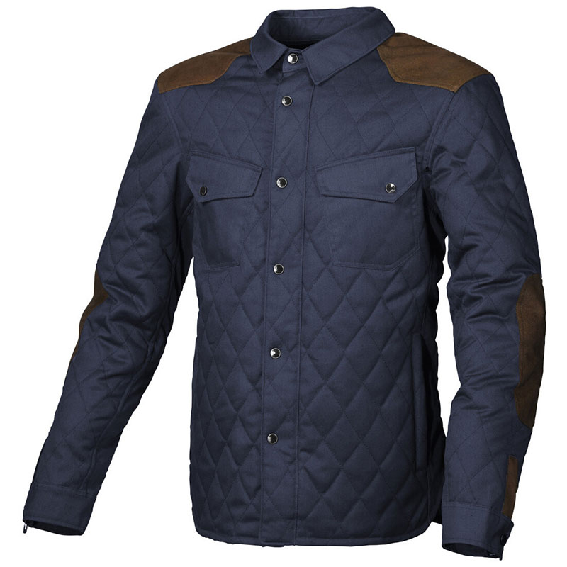 Giacca Macna Inland Quilted blu marrone