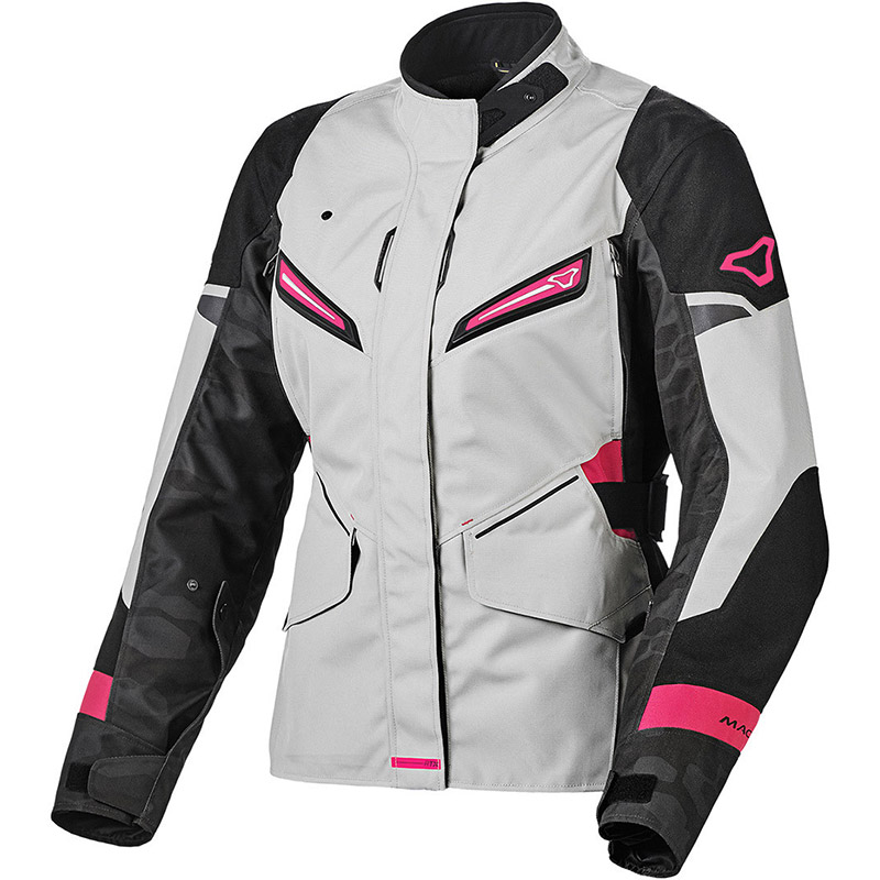 Macna Sonar Lady Jacket Grey Pink MA-1653254816 Jackets | MotoStorm