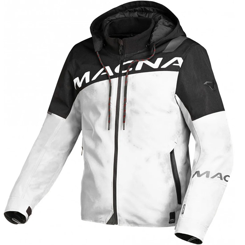 Giacca Macna Racoon grigio chiaro nero