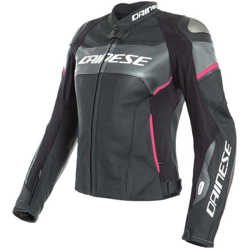 Giacca In Pelle Dainese Racing 3 D-Air® Donna rosa