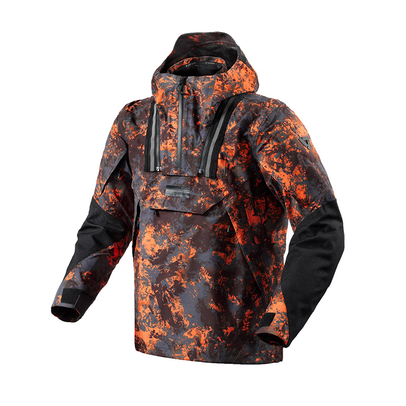 Giacca Rev'It Smock Blackwater 2 H2O arancio