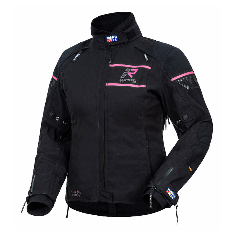 Giacca Donna Rukka RaptoRina nero fucsia