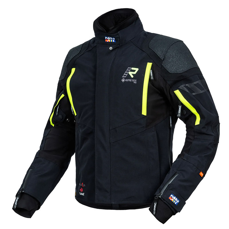 Giacca Rukka Shield-R Big nero giallo