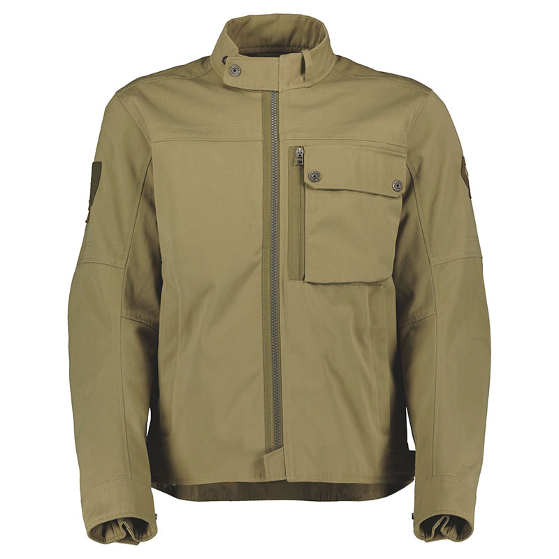 Scott Vintage Jacket Covert Green SC-292388-7422 Jackets | MotoStorm