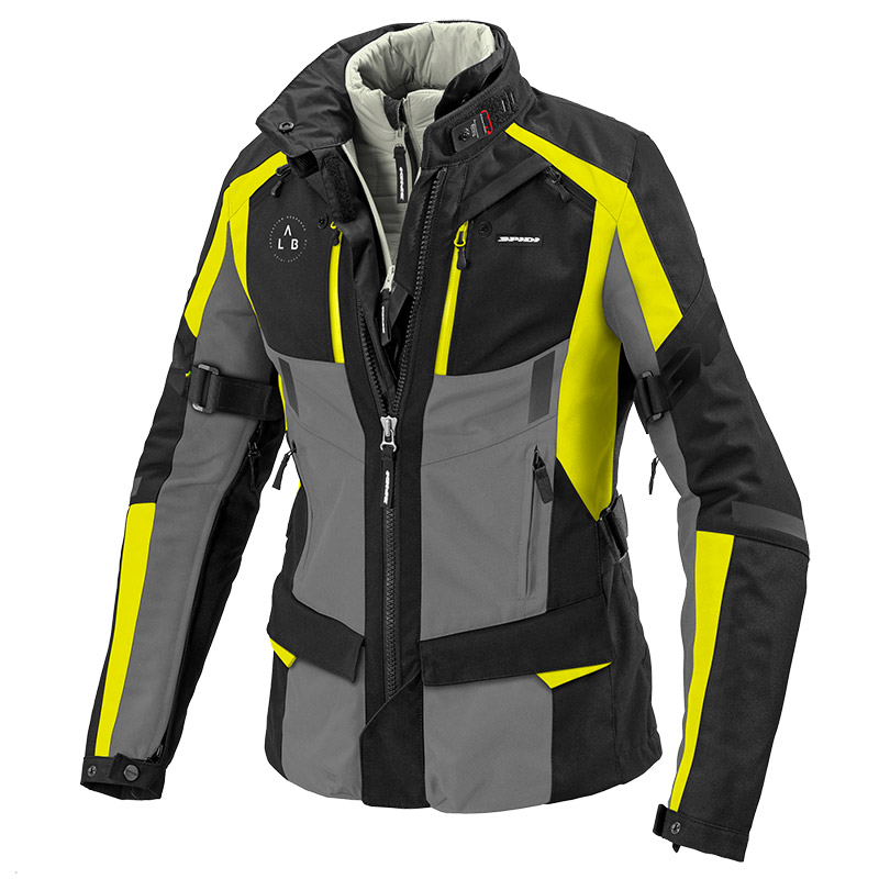 Giacca Donna Spidi 4 Season Evo H2Out giallo fluo