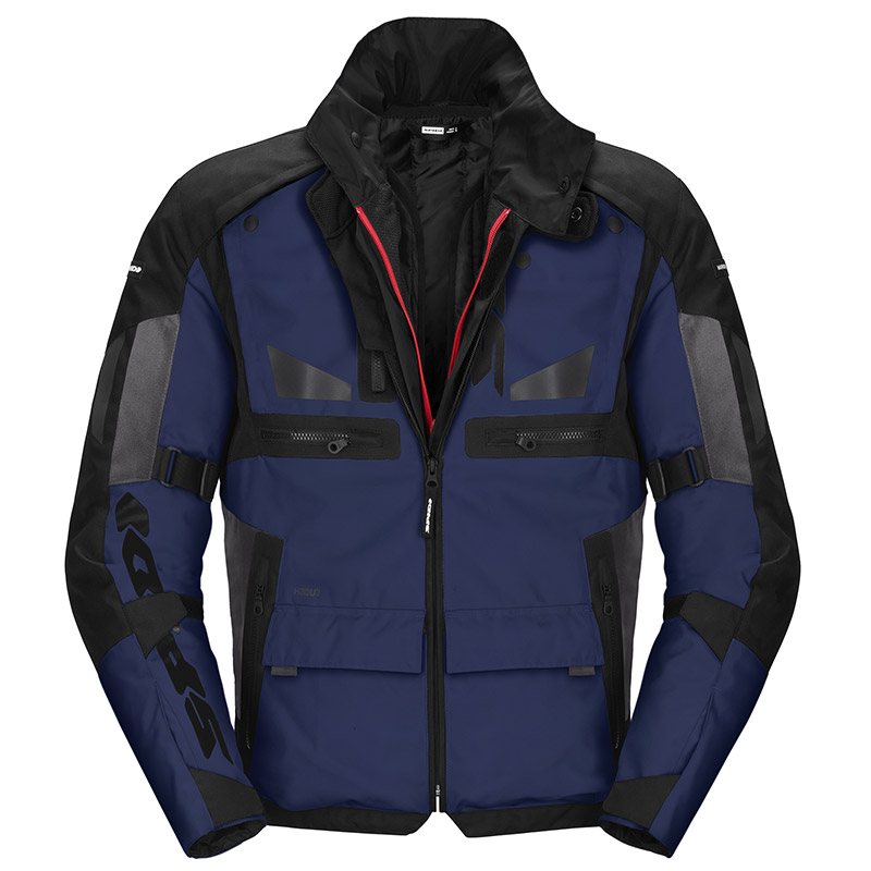 Giacca Spidi Crossmaster H2Out nero blu