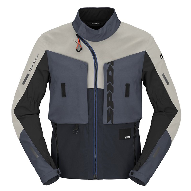 Giacca Spidi Frontier ThermoRain ice blu