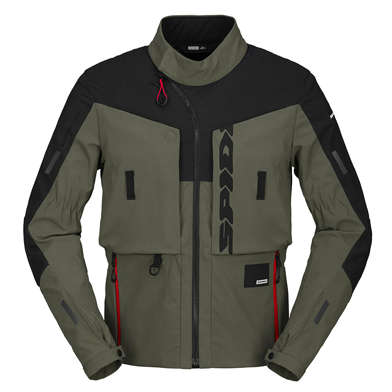 Spidi Frontier Thermorain Jacket Military