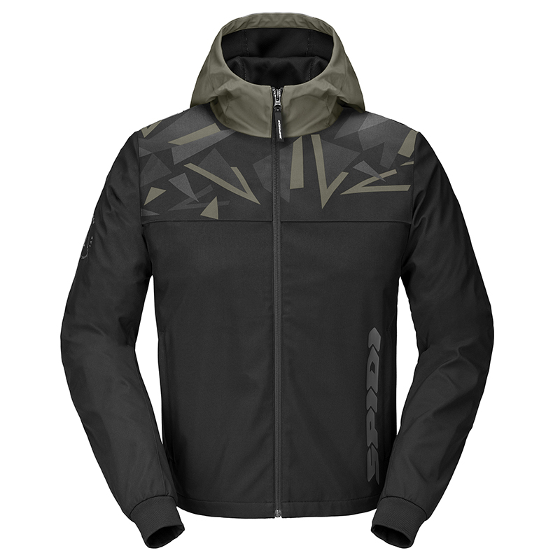 Giacca Spidi Hoodie Evo Sport verde