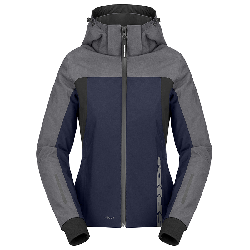 Spidi Hoodie H2Out 2 Damenjacke blau