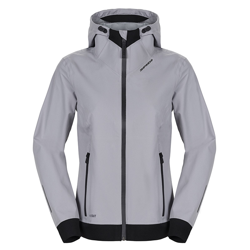 Giacca Donna Spidi Hoodie Shell grigio