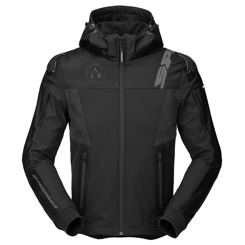 Giacca Spidi Hoodie Warrior nero