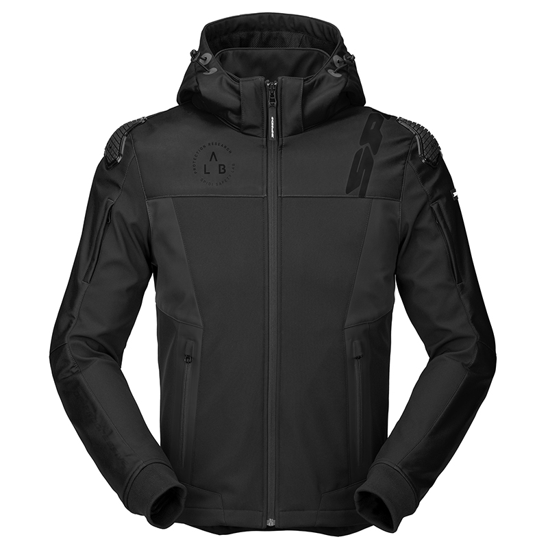 Giacca Spidi Hoodie Warrior nero