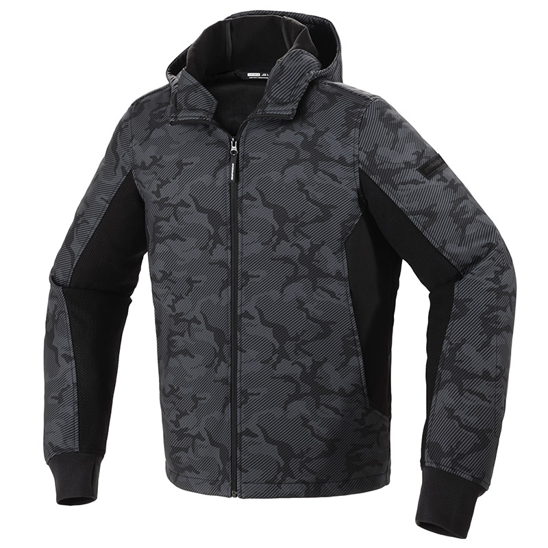 Giacca Spidi Hoodie Armor Evo nero camo