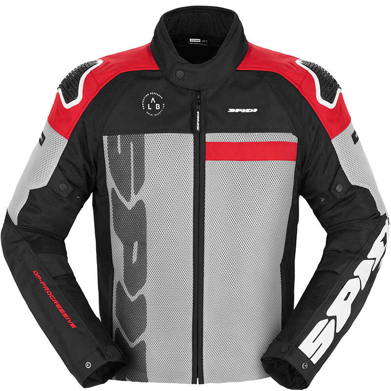 Spidi Progressive Net Windout Jacket Red T293014 Jackets | MotoStorm