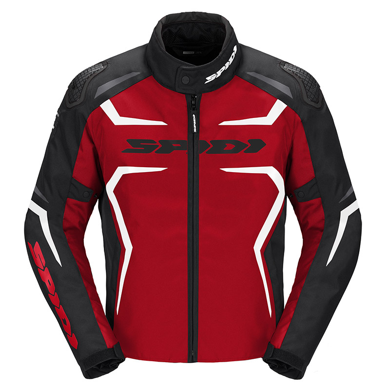 Spidi Race Evo H2out Jacket Black Red White D285177 Jackets | MotoStorm