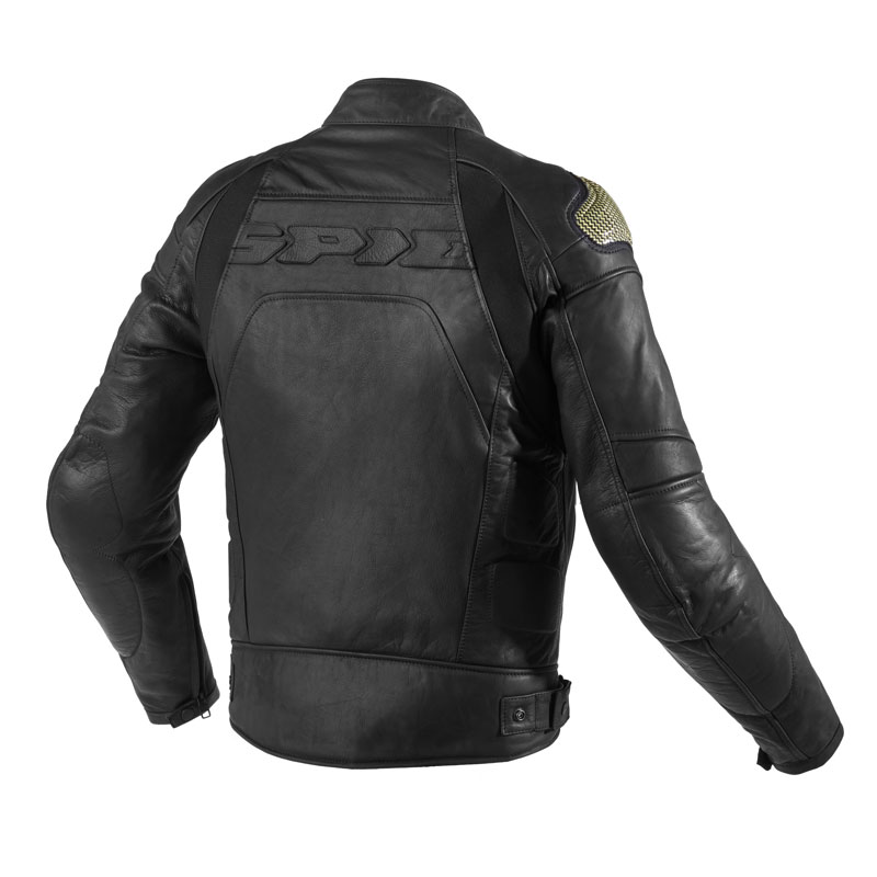 Spidi Rebel Leather Jacket Black Motostorm Spidi Rebel Leather Jacket Black 2