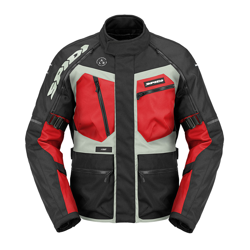 Spidi Ridemaster H2out Jacket Red