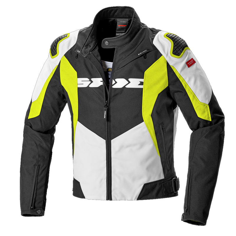 Spidi Sport Warrior Tex Jacket Yellow T246486 Jackets Motostorm