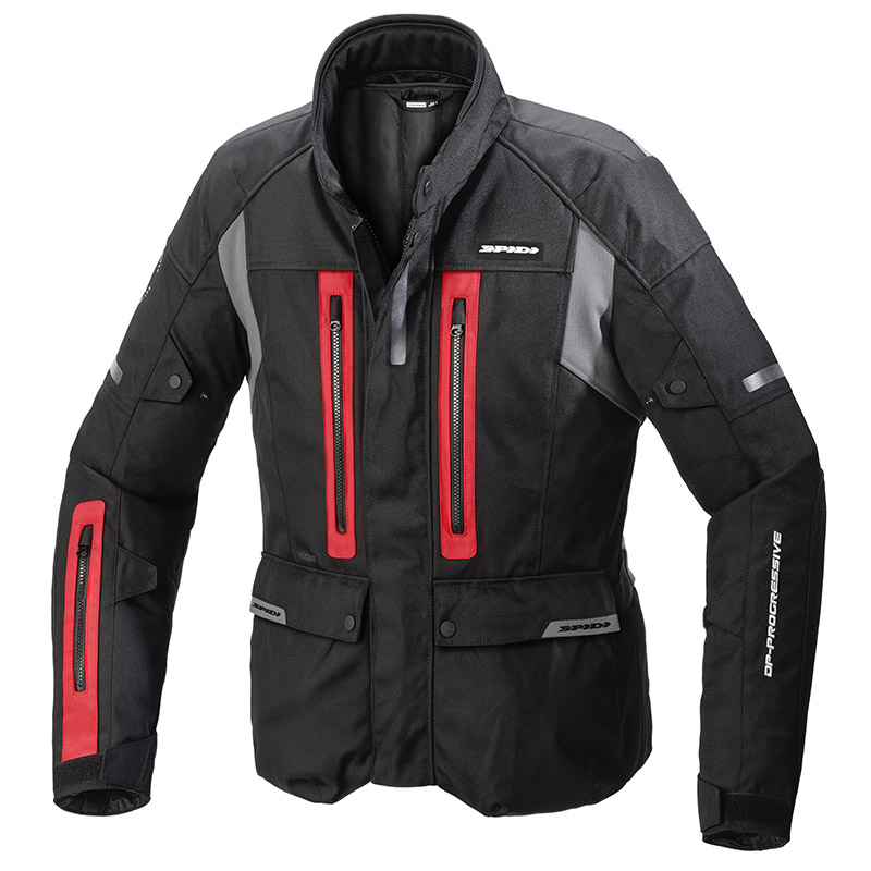 Giacca Spidi Traveler 3 H2Out nero rosso