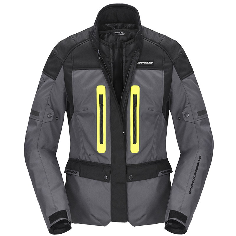 Giacca Donna Spidi Traveler 3 H2Out grigio giallo