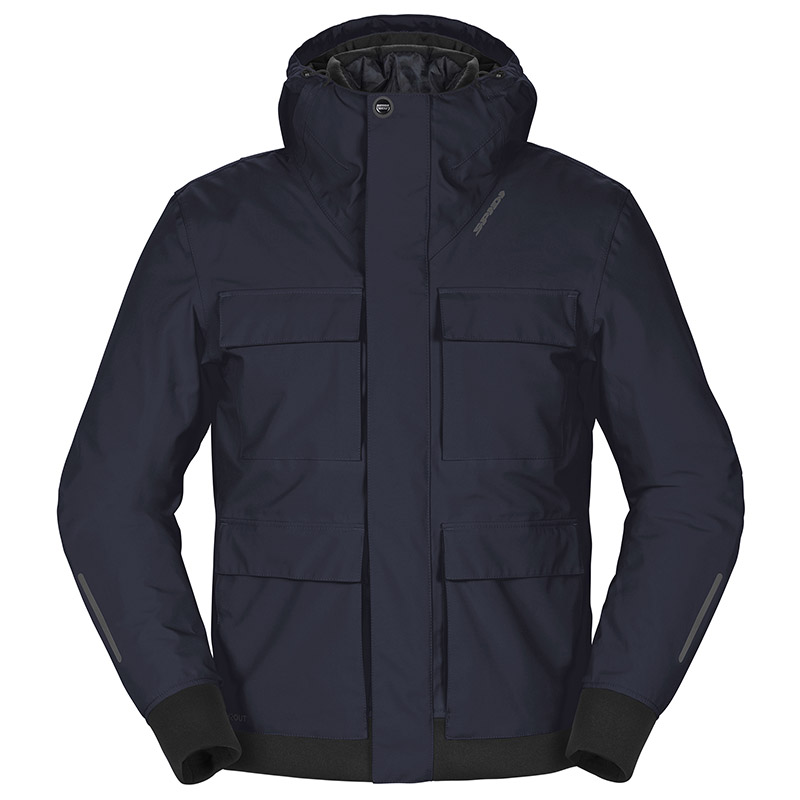 Giacca Spidi Riding Parka H2Out blu