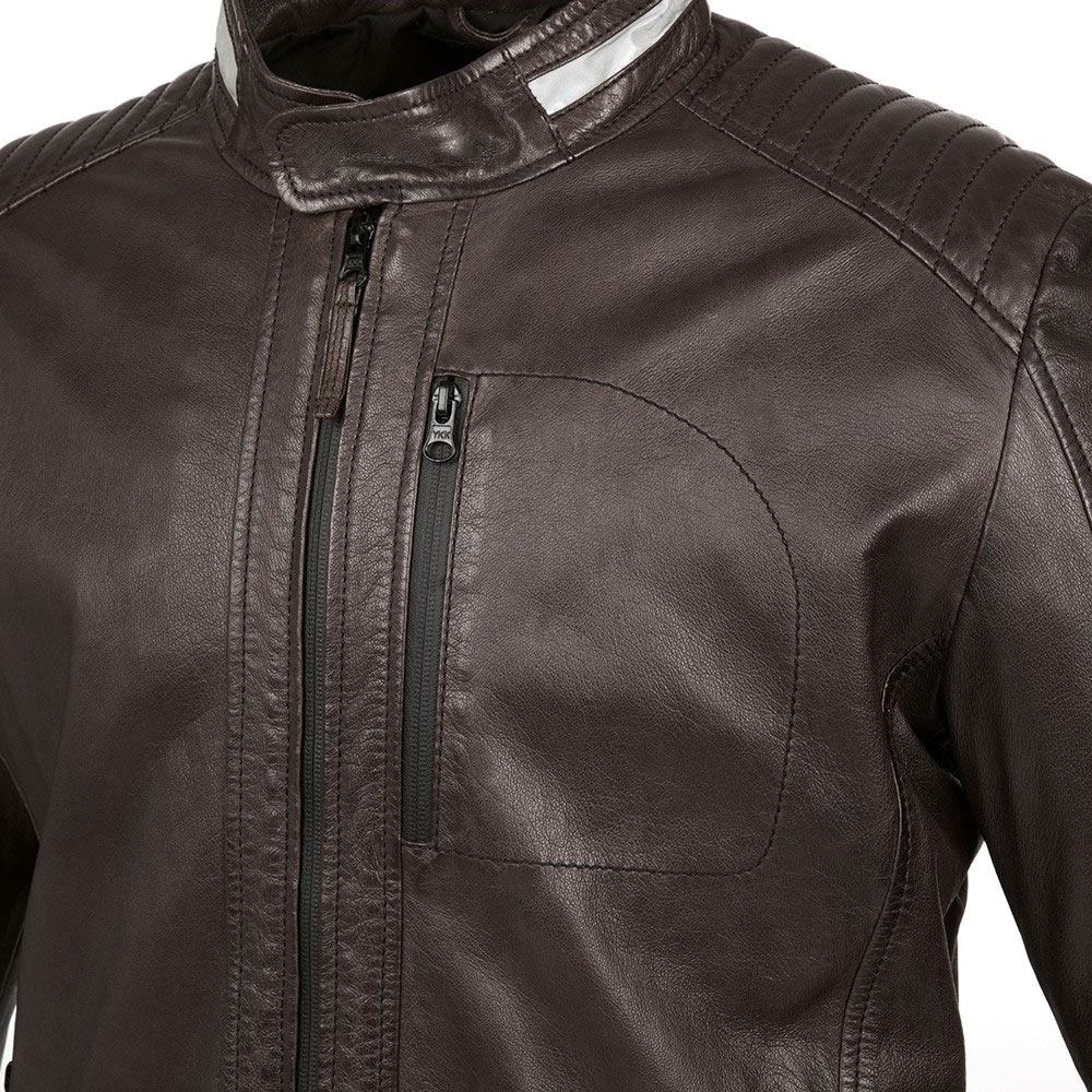 Tucano Urbano Giacca Pel Marrone Pelle Uomo | MotoStorm