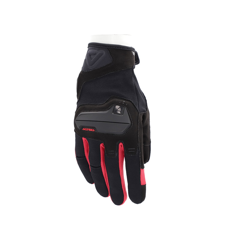 Guanti Acerbis CE X-Street nero rosso