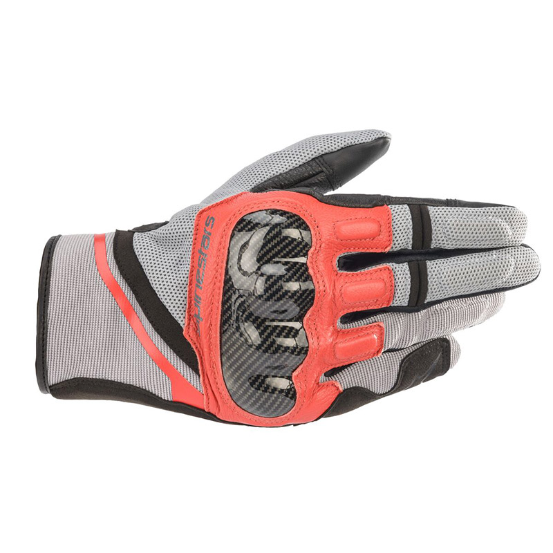 Guanti Alpinestars Chrome grigio rosso