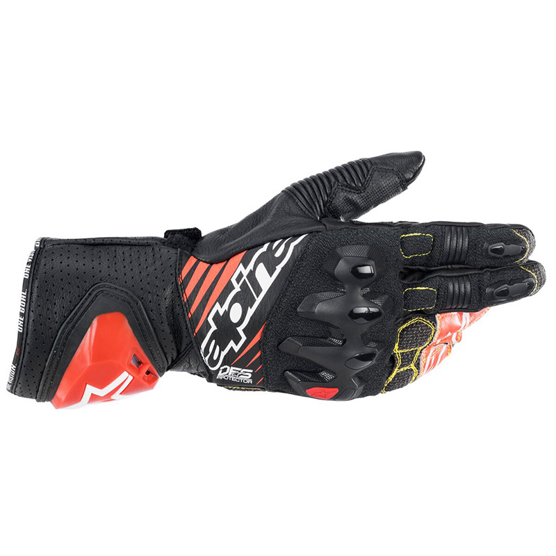 Guanti Alpinestars Gp Tech V2 nero bianco rosso