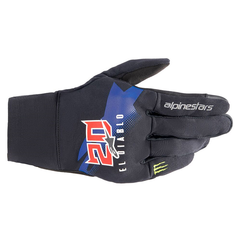 Guanti Alpinestars FQ20 Reef Monster blu